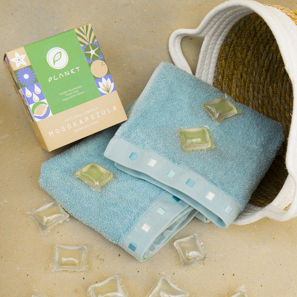 lebomló öko környezetbarát mosókapszula